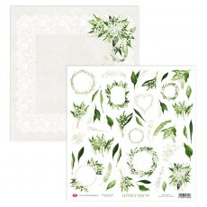CP-LD07  Elements for self-cutting out Craft & You Design 30.5x30.5 Lovely Day 07