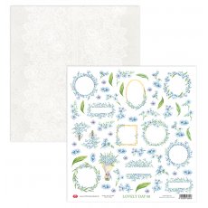 CP-LD08  Elements for self-cutting out Craft & You Design 30.5x30.5 Lovely Day 08