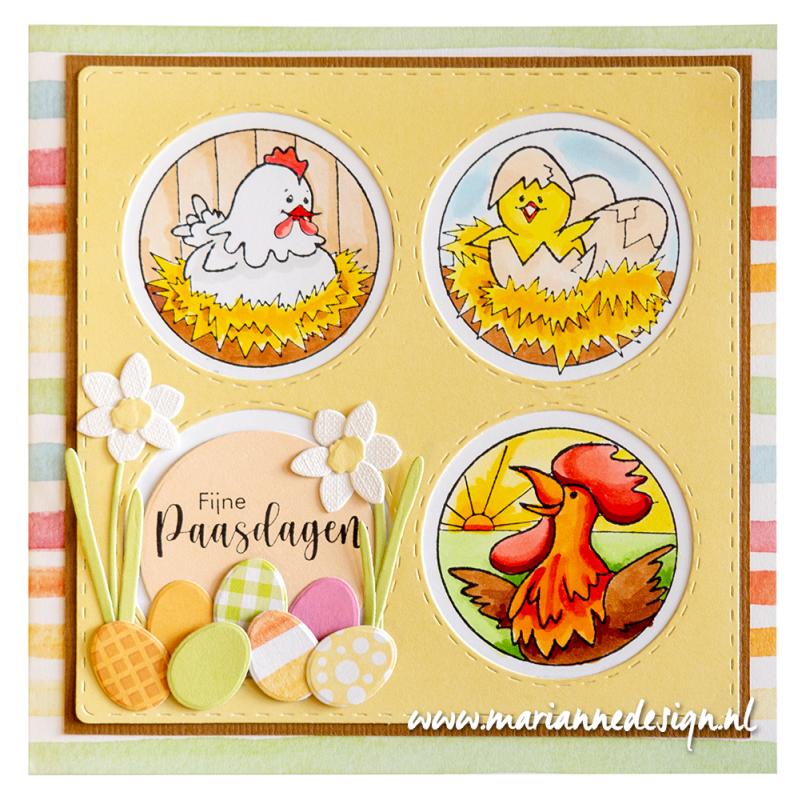 CS1114 Hetty's Peek-a-boo Chicken family