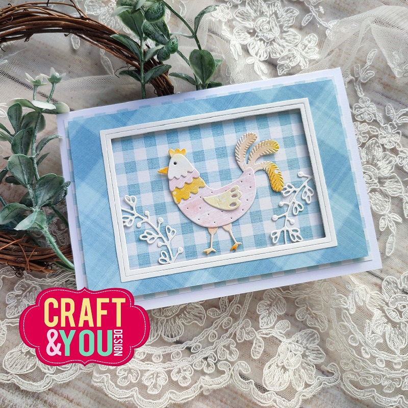 CW217 Cutting Die - Rooster