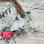 CW220 Cutting Die - Craft&You Design - Rabbits