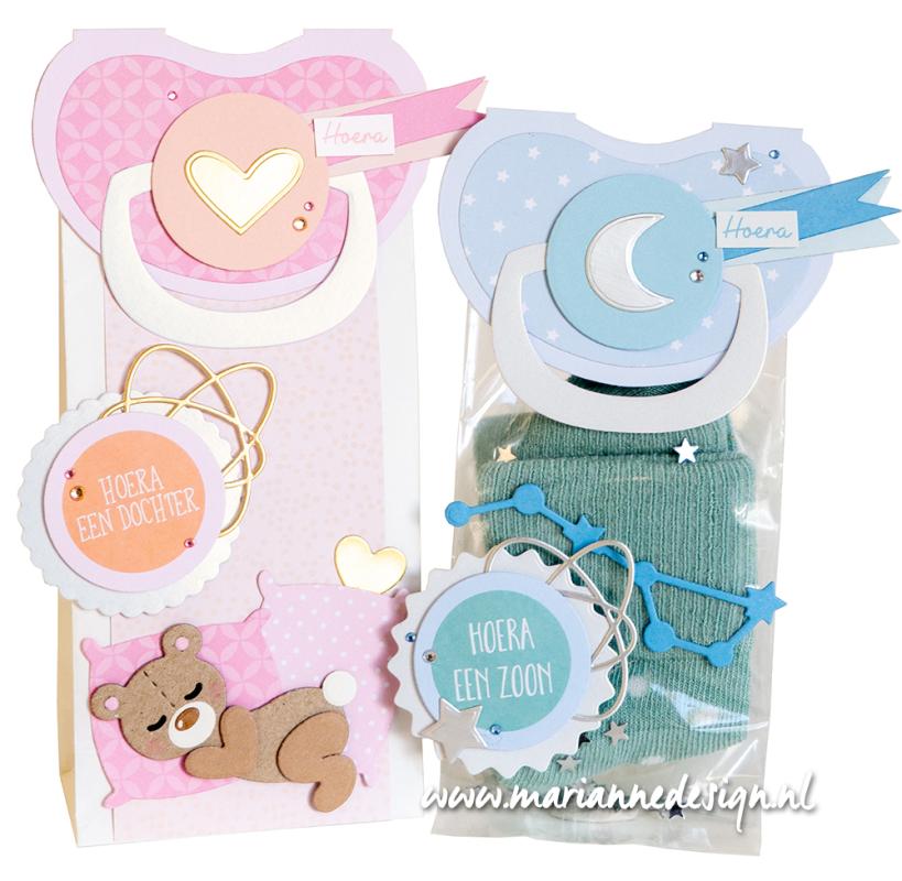 LR0047 Marianne Design - Gift bags