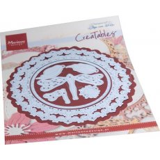 LR0795 Metal Die Marianne Design - Creatable - Anja's Dragonfly circle