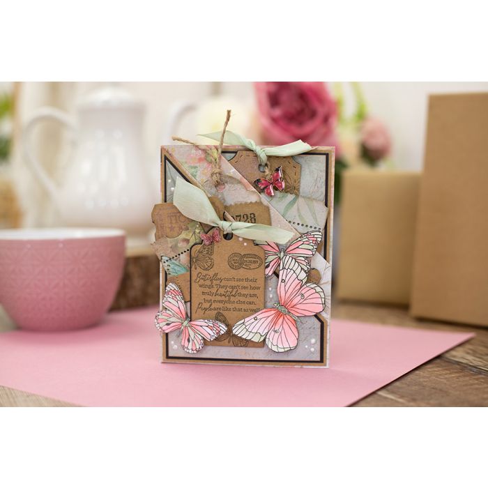 S-VBUT-BUTCH Sara Signature Vintage Butterflies - Butterfly Charms (10PC)