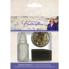 S-VBUT-GILDKIT Sara Sig - Vintage Butterflies - Gilding Flakes