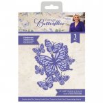 S-VBUT-MD-KALEI Sara Signature Vintage Butterflies Metal Die - Kaleidoscope