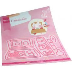 COL1524 Metal Die Marianne Design - Collectable -  Bed by Marleen
