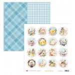 CP-SPR03 One-sided paper-elements-Craft & You Design 30.5x30.5 Spring Time 03