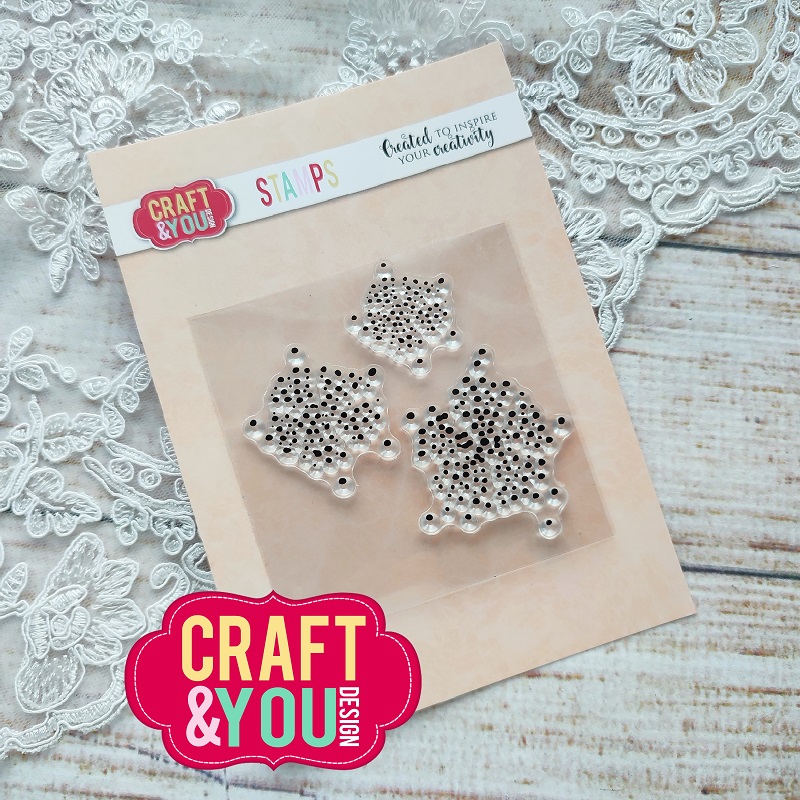 CS024 Clear Stamp - Flower stamens 1