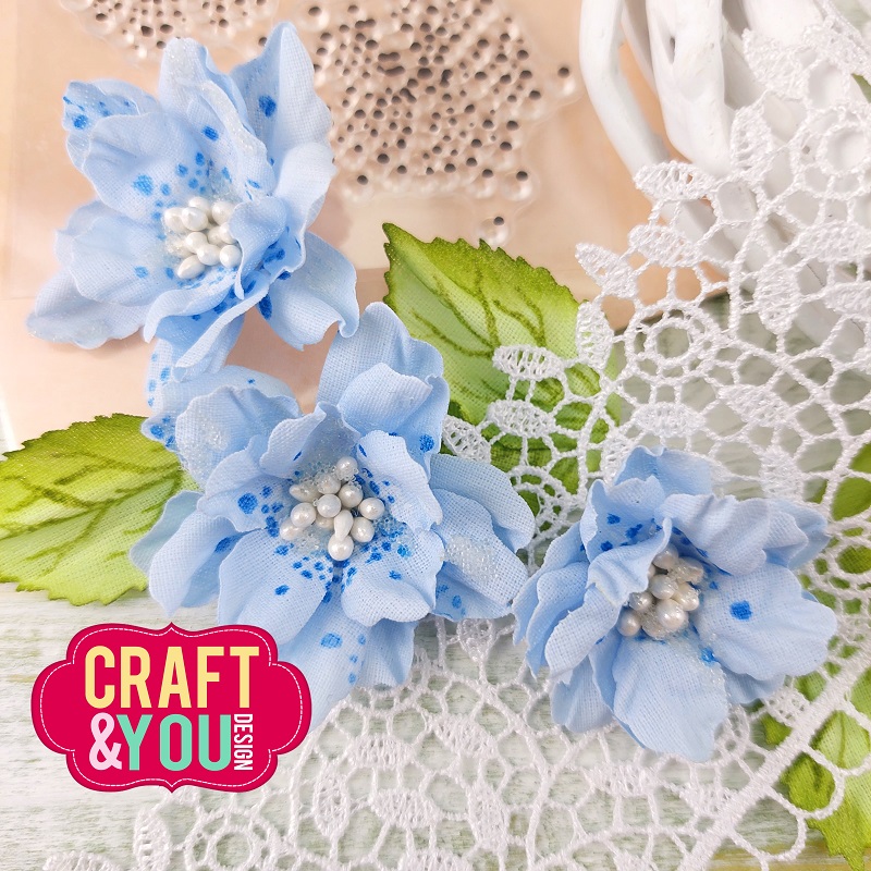 CS024 Clear Stamp - Flower stamens 1