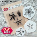 CS026 Clear Stamp - Flower stamens 3