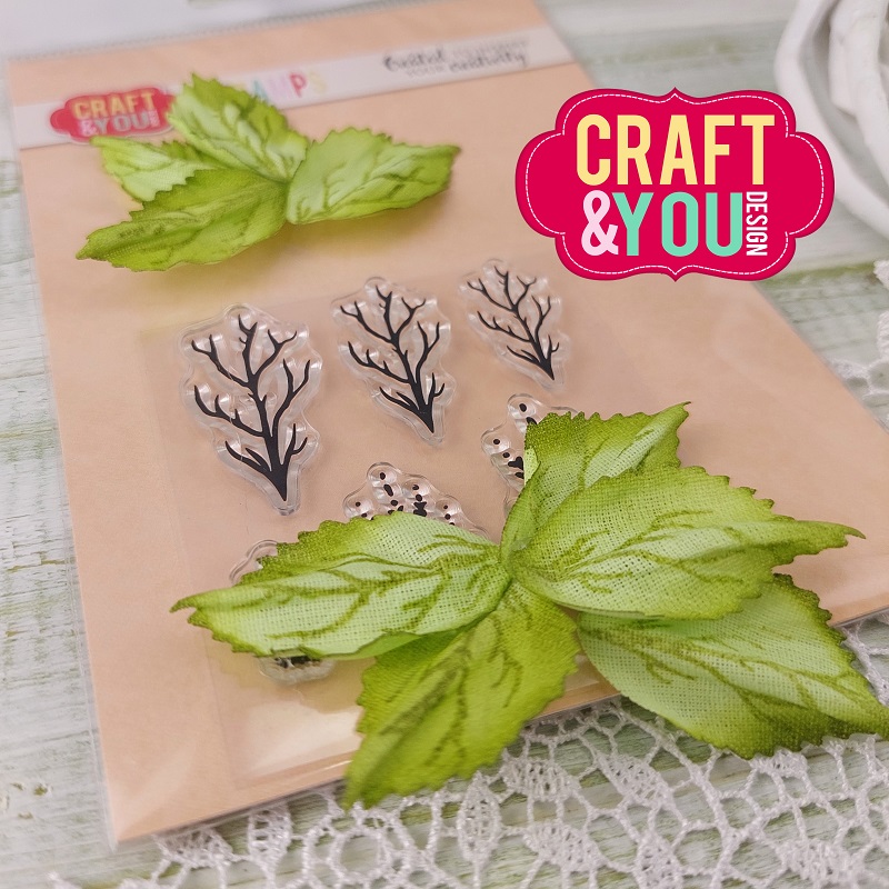CS027 Clear Stamp - Flower stamens 4