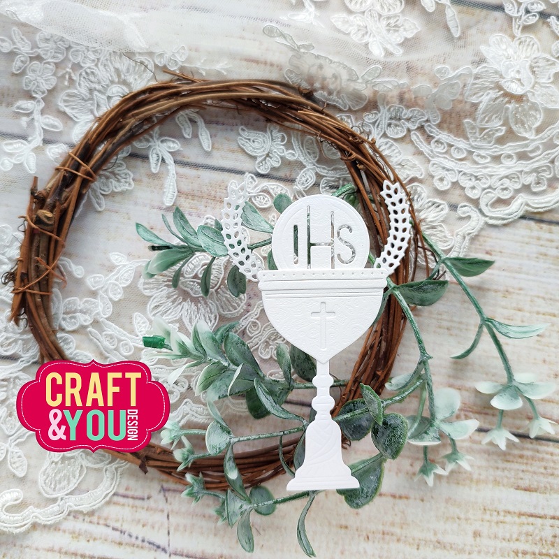 CW222 Cutting Die - Craft&You Design - Communion Chalice