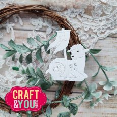 CW223  Cutting Die - Craft&You Design - Easter Lamb