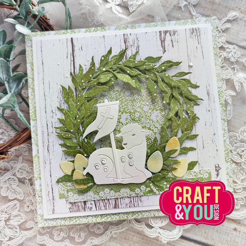 CW223 Cutting Die - Craft&You Design - Easter Lamb