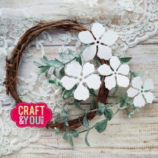 CW225  Cutting Die - Craft&You Design - Apple blossom