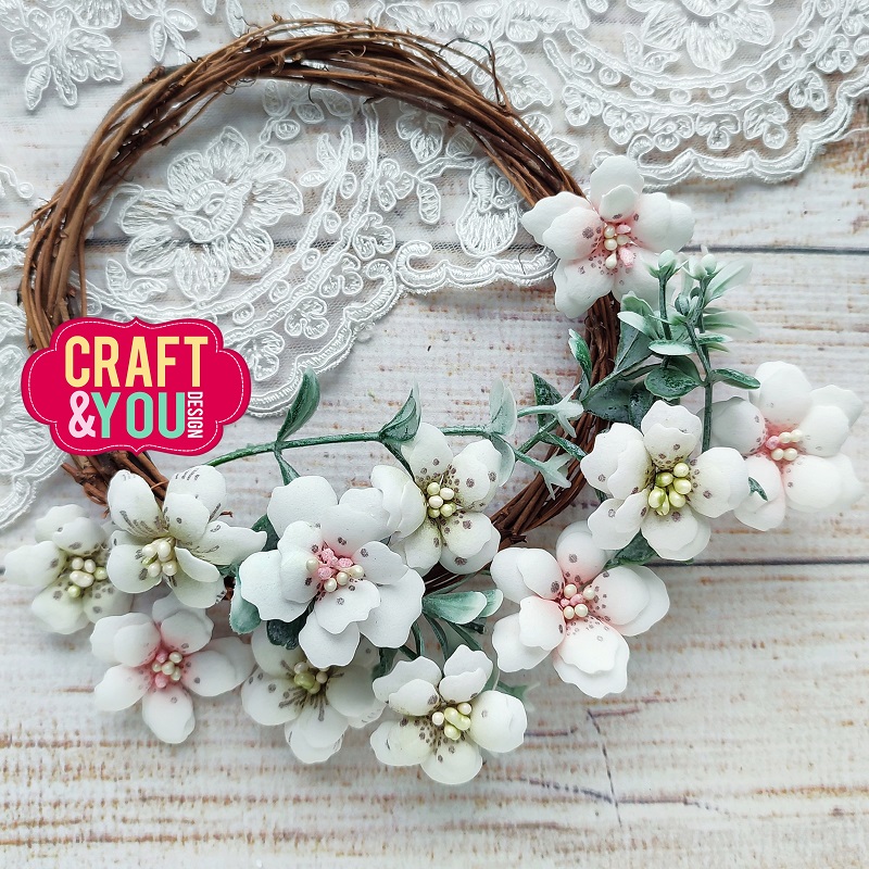 CW225 Cutting Die - Craft&You Design - Apple blossom