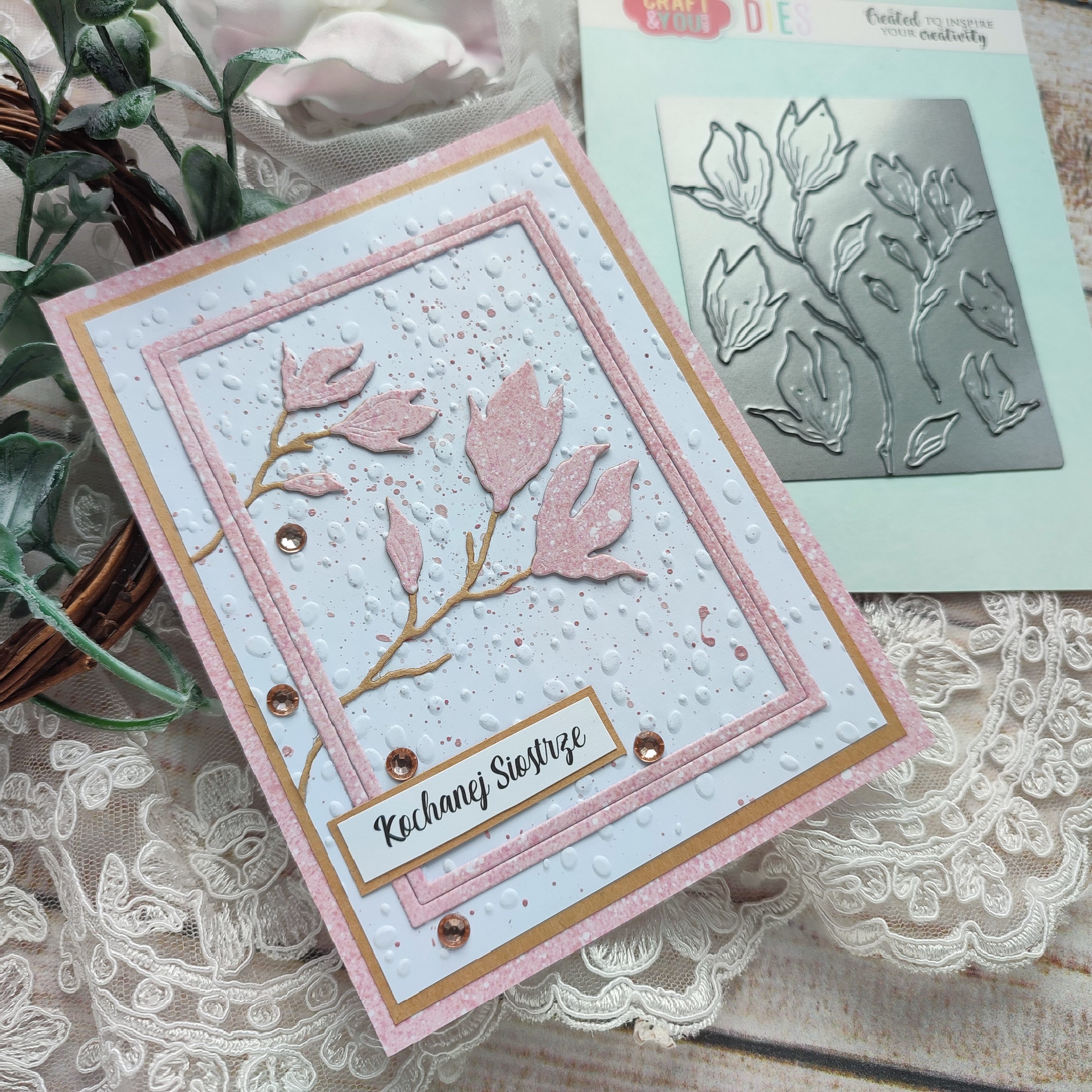 CW227 Cutting Die - Craft&You Design - Magnolia