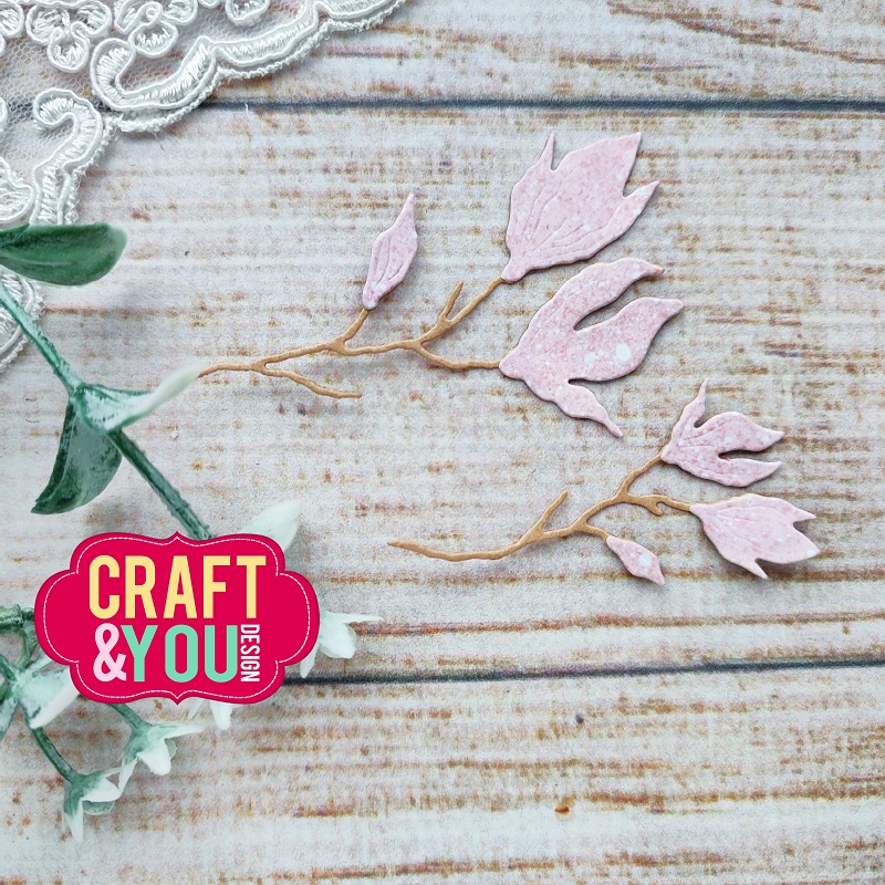 CW227 Cutting Die - Craft&You Design - Magnolia