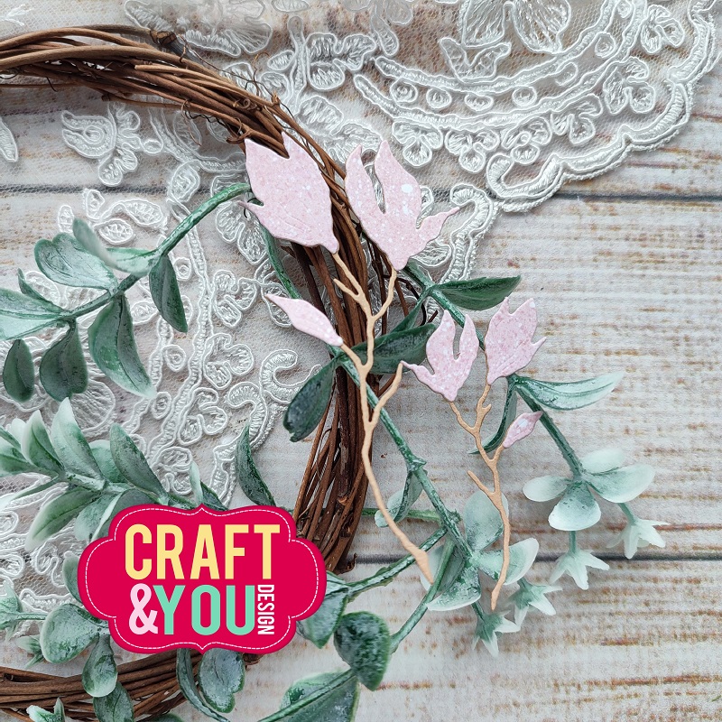 CW227 Cutting Die - Craft&You Design - Magnolia