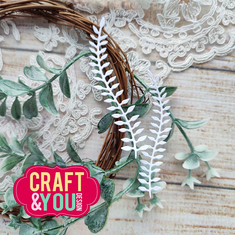 CW228 Cutting Die - Craft&You Design - Polypody 1