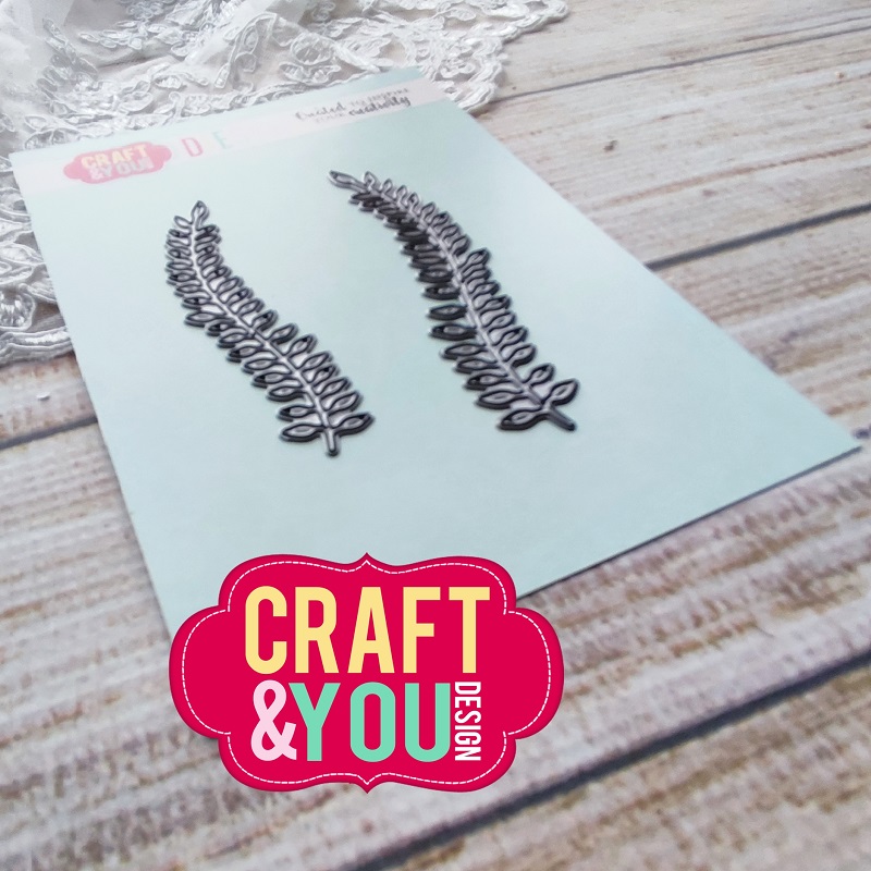CW228 Cutting Die - Craft&You Design - Polypody 1