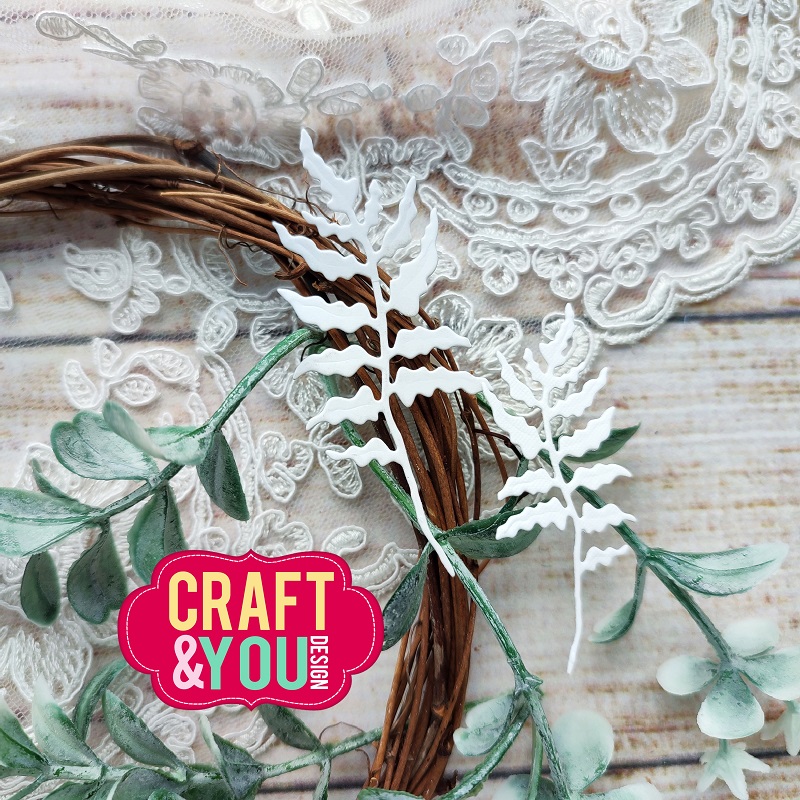 CW230 Cutting Die - Craft&You Design - Polypody 2