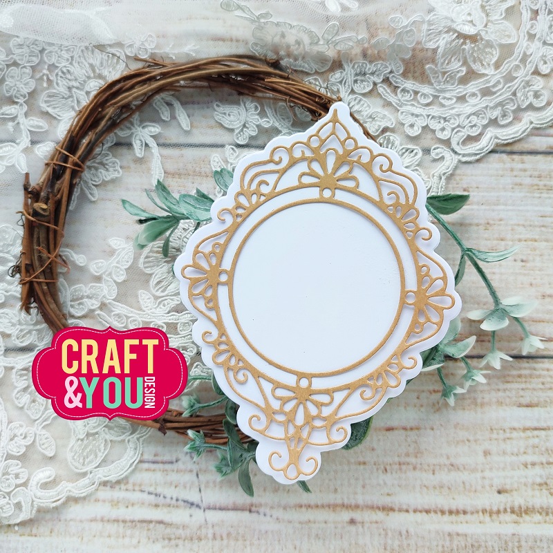 CW231 Cutting Die - Craft&You Design - oldfashion frame