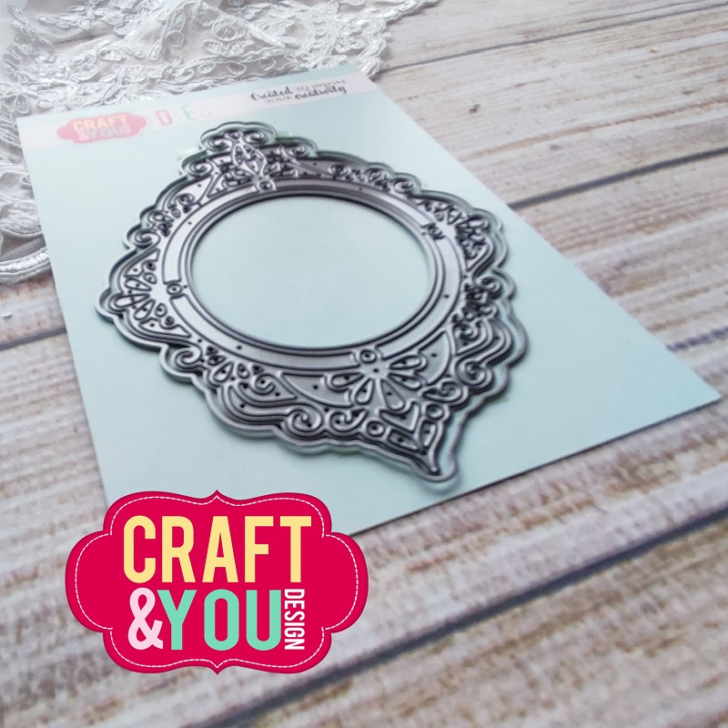 CW231 Cutting Die - Craft&You Design - oldfashion frame