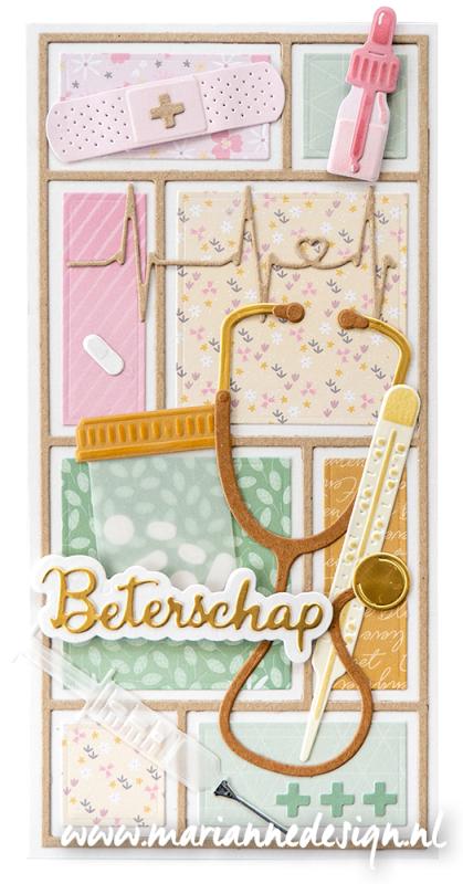 LR0798 Metal Die Marianne Design - Creatable - Layout Slimline