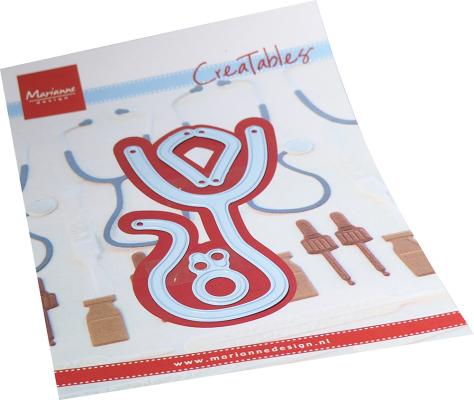 LR0797 Metal Die Marianne Design - Creatable - Stetoscope