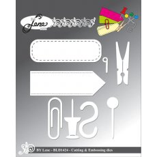 BLD1424 BY LENE DIES "Office Supplies"