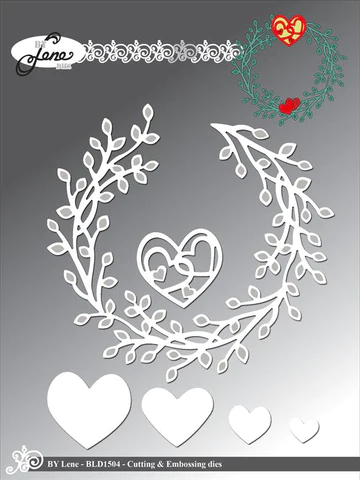BLD1504 Dies By Lene- Wreath