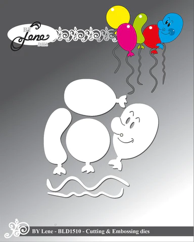 BLD1510 BY LENE DIES "Happy Balloon"