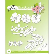 BLD1545 Dies By Lene - "Flower Bouquet"