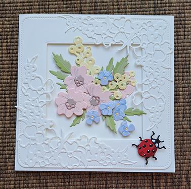 BLD1546 Dies By Lene - "Flower Corner"
