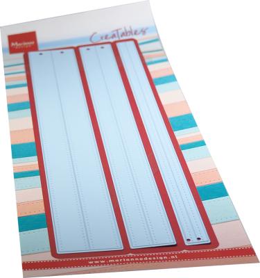LR0800 Metal Die Marianne Design - Creatable - strips dotted