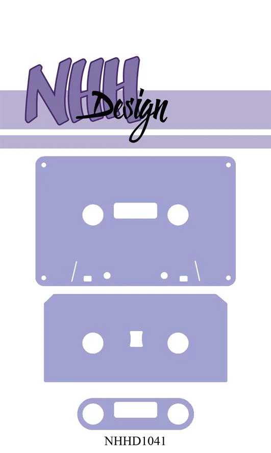 NHHD1041 Dies NHH Design - "Casette Tape"