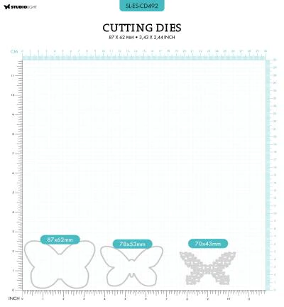 SL-ES-CD492 Studio Light Dies "Butterfly"