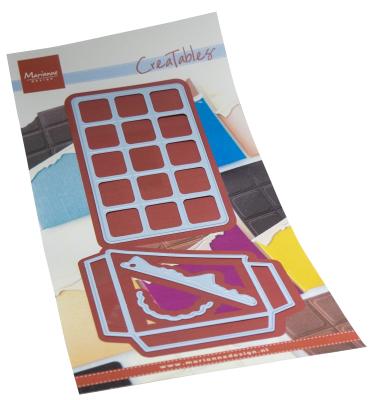 LR0802 Metal Die Marianne Design - Creatable - CHOCOLATE BAR