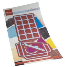 LR0802 Metal Die Marianne Design - Creatable -  CHOCOLATE BAR