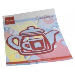LR0803 Metal Die Marianne Design - Creatable -  TEAPOT & GLASS