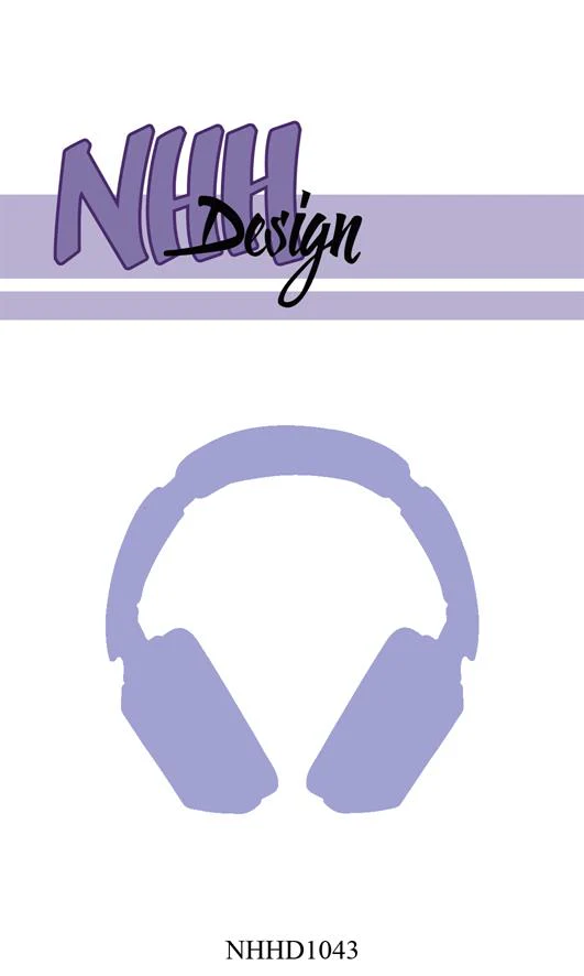 NHHD1043 Dies NHH Design - "Headphones"