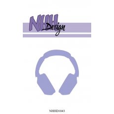 NHHD1043 Dies NHH Design - "Headphones"