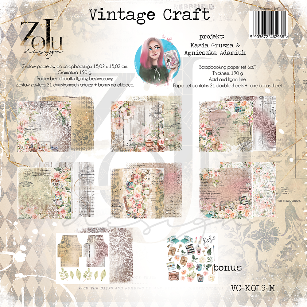 VC-KOL9-M - Vintage Craft 12/12