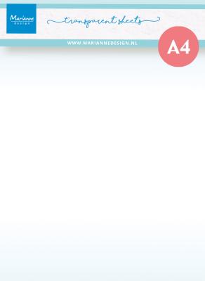 CA3187 Transparent Sheets - A4