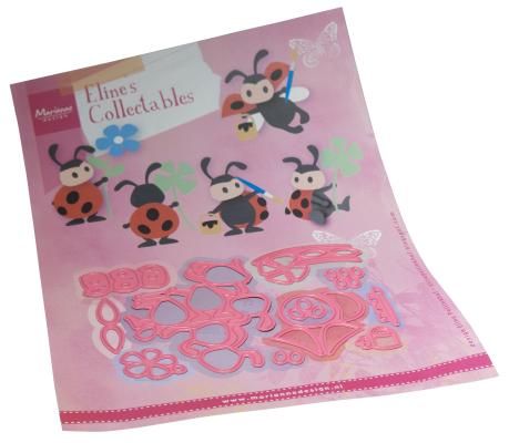 COL1525 Metal Die Marianne Design - Collectable - Eline's Ladybugs