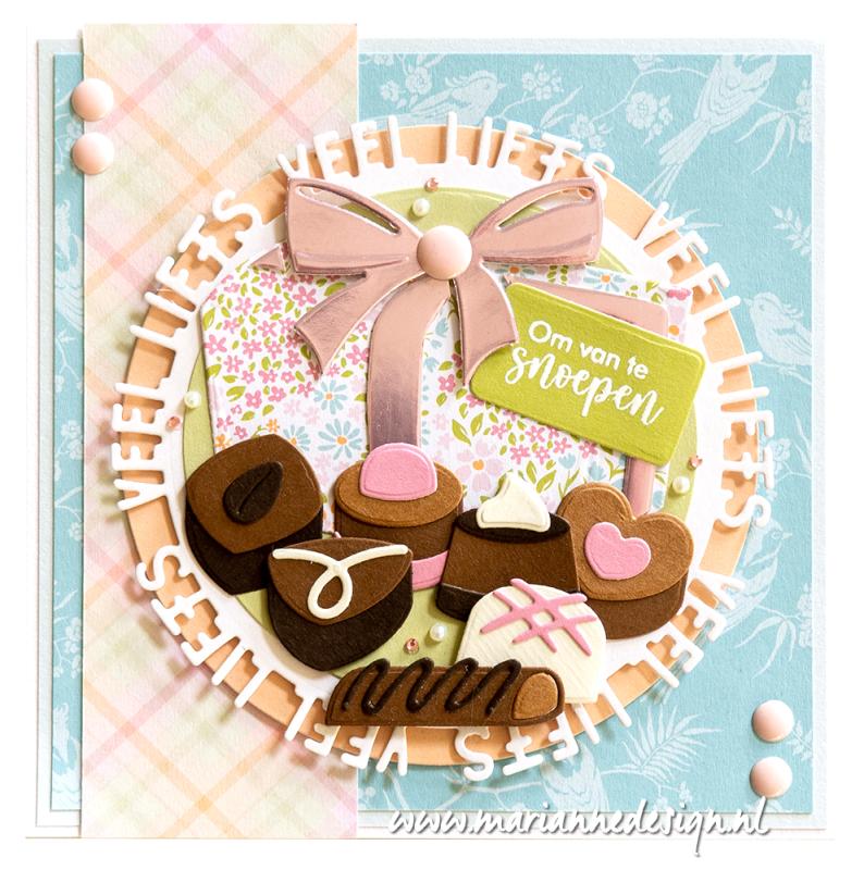 COL1528 Metal Die Marianne Design - Collectable - CHOCOLATES BY MARLEEN