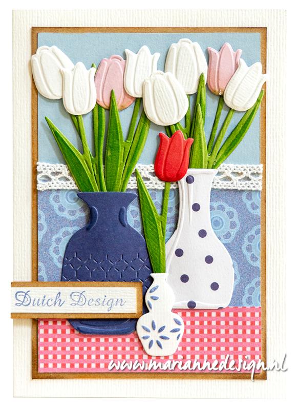 LR0801 Metal Die Marianne Design - Creatable - TULIPS