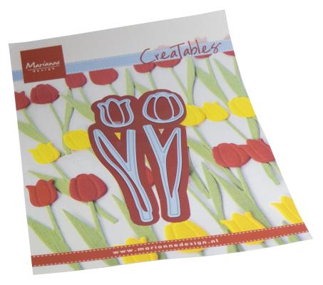 LR0801 Metal Die Marianne Design - Creatable - TULIPS